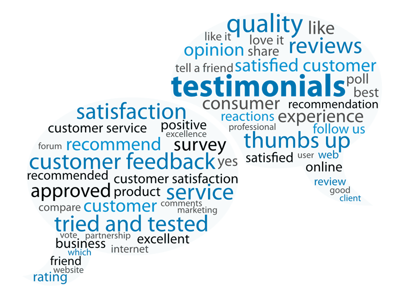 Clients testimonials